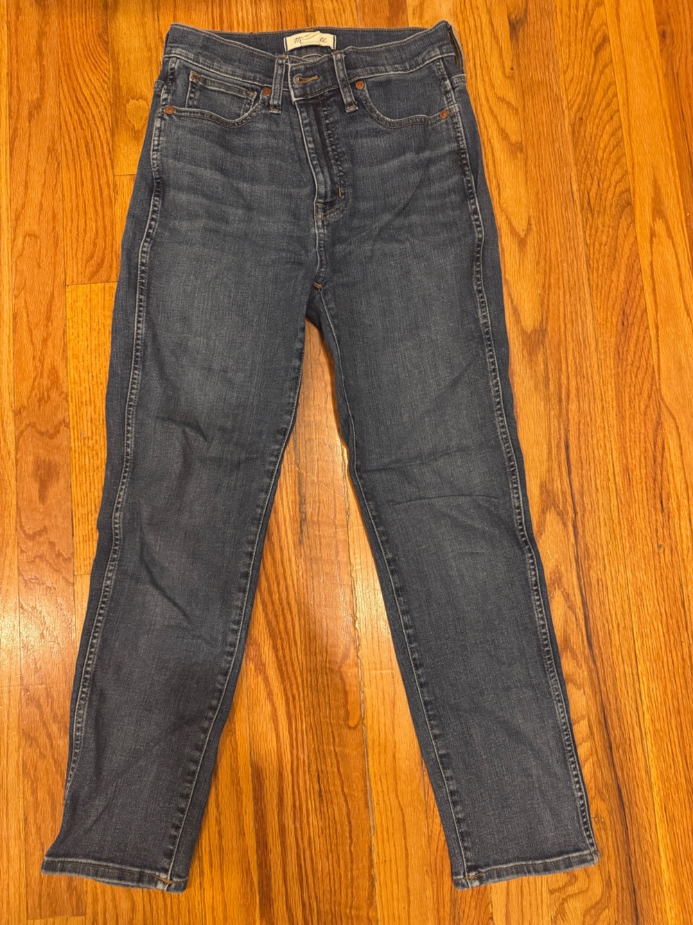 Madewell women stovepipe Jeans